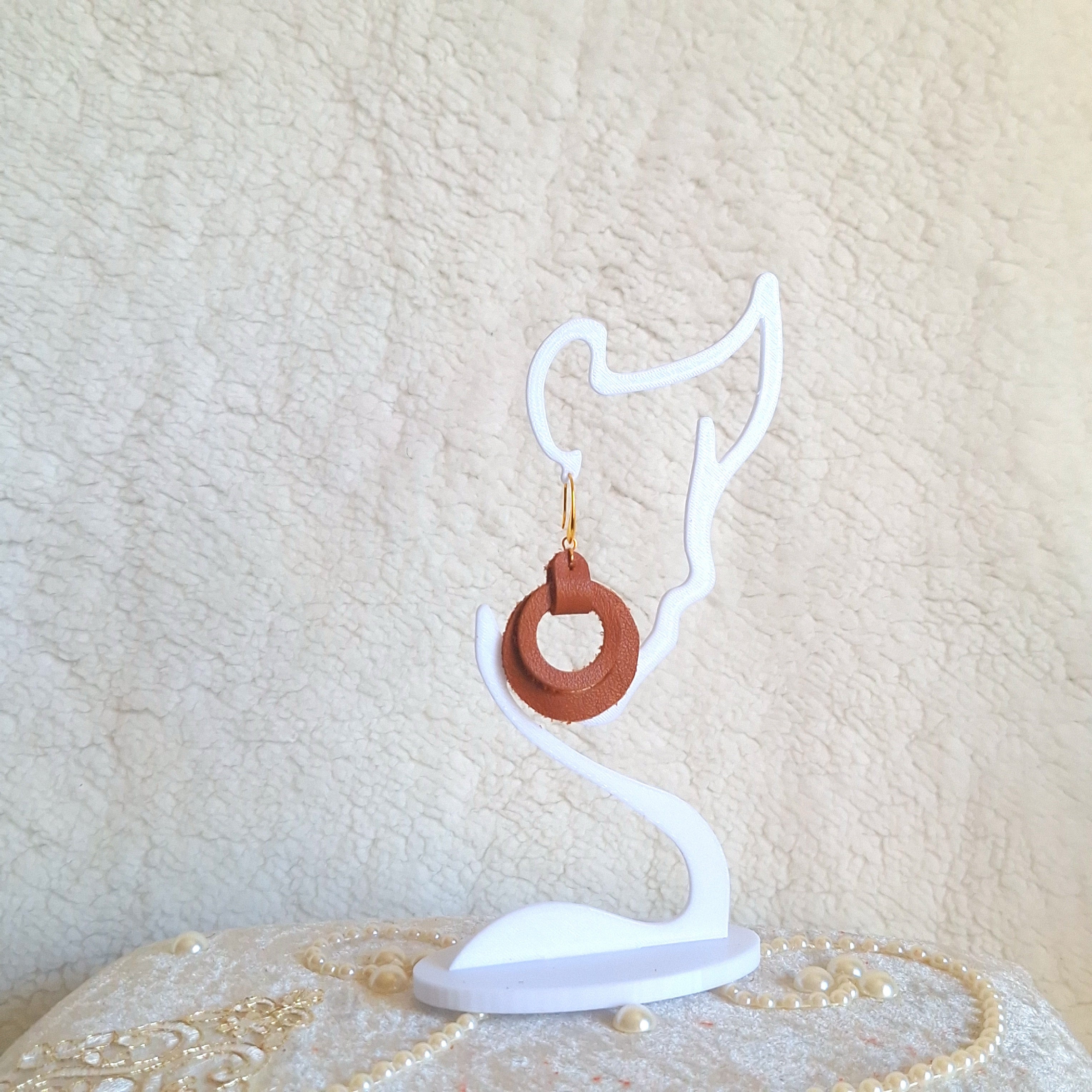 Genuine Leather Earrings