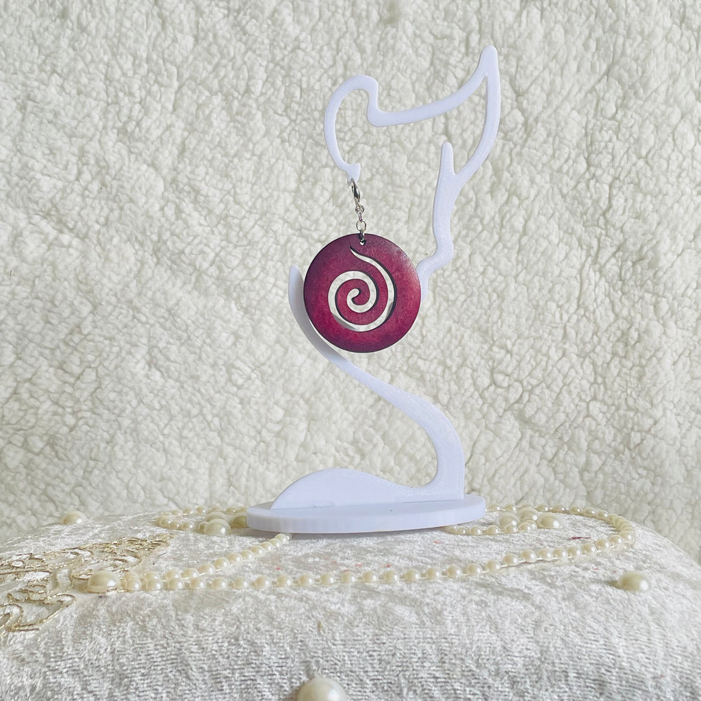 Natural Wood Earrings