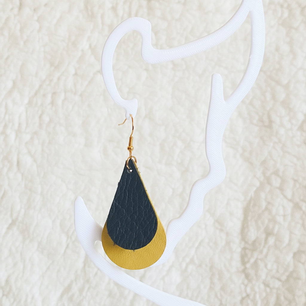 Genuine Leather Earrings