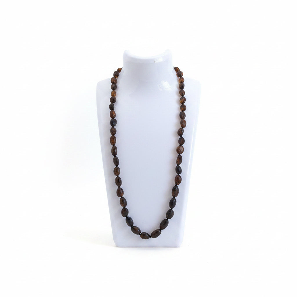 Un polished Baltic Amber Necklace
