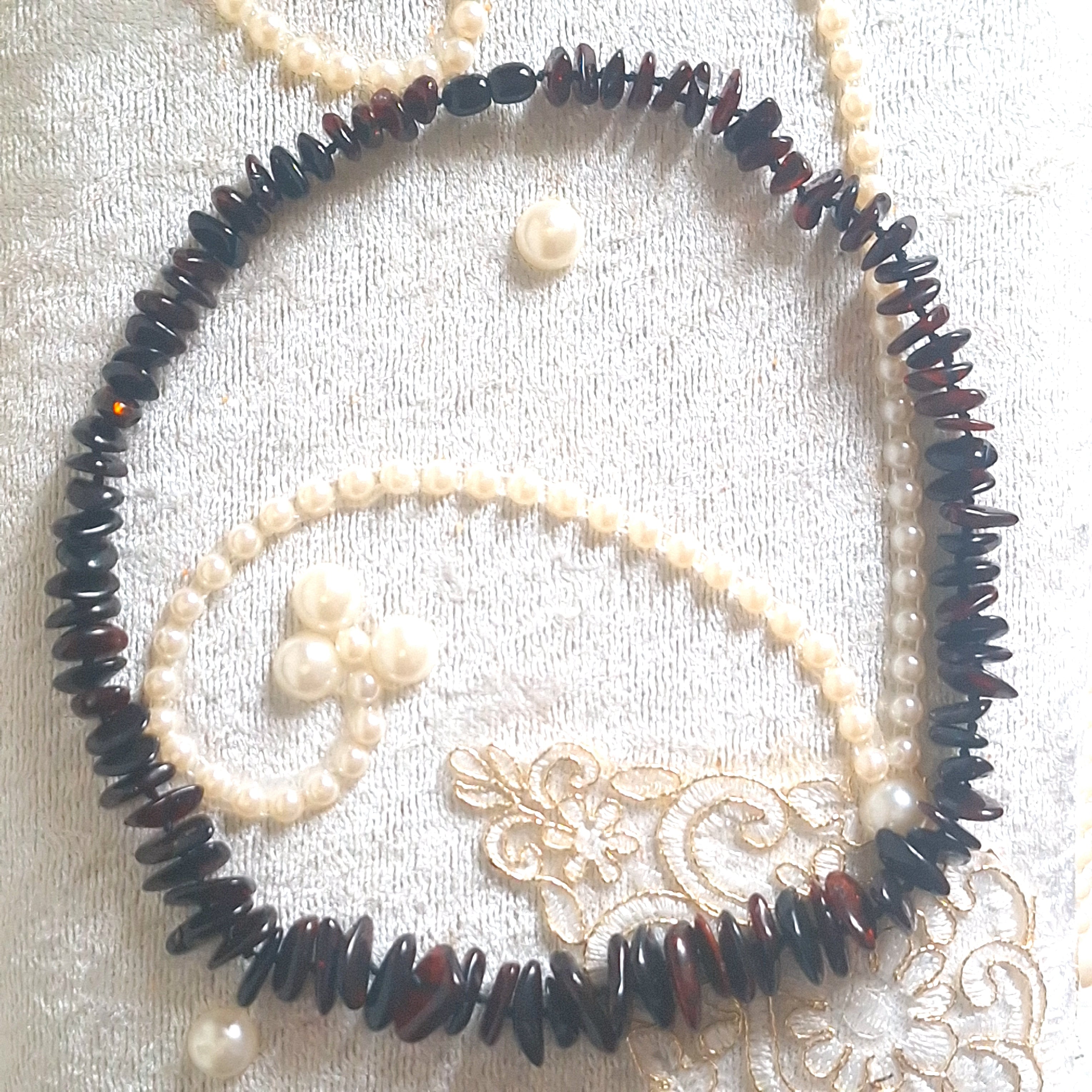 Massive Cherry polished Amber necklace