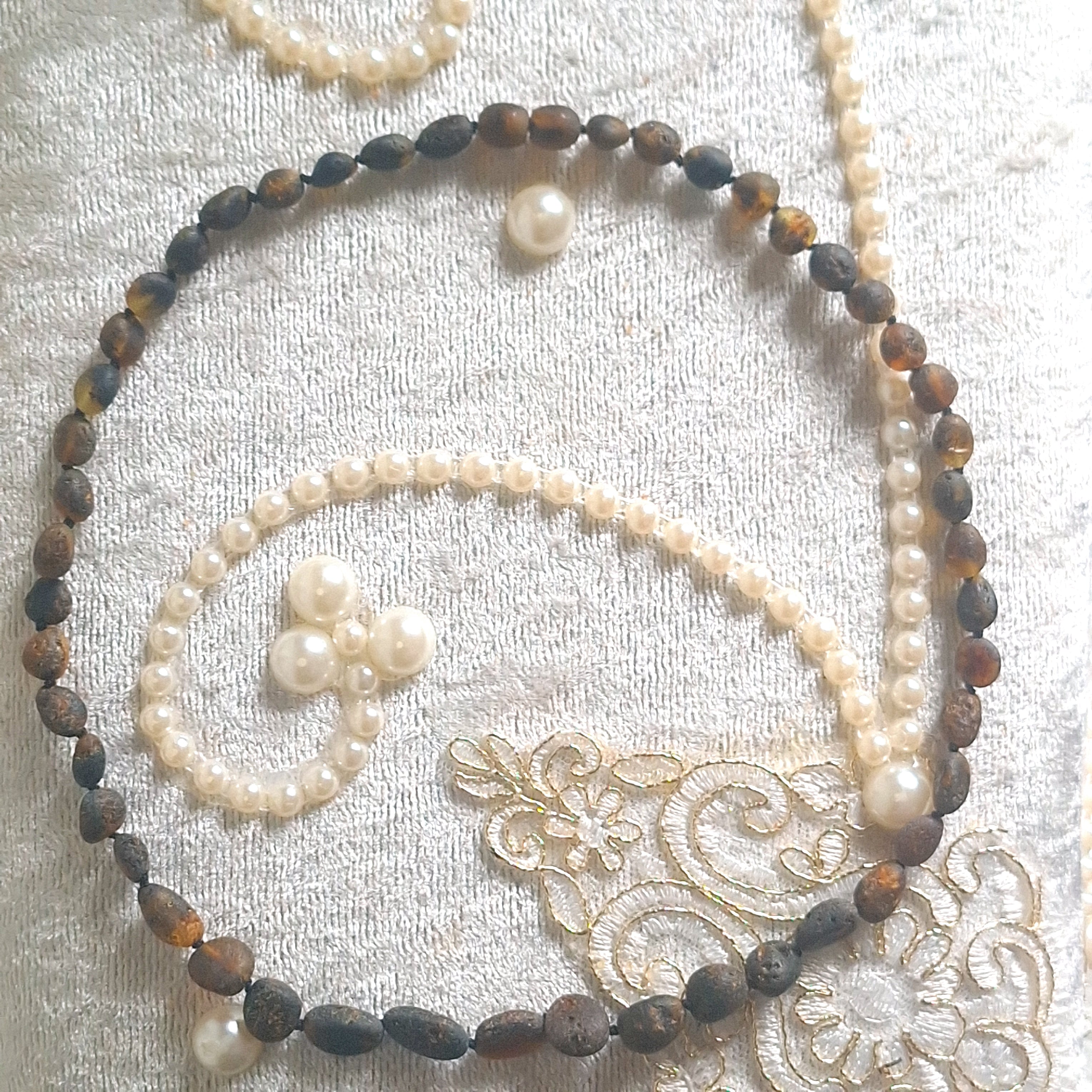 Raw Amber Necklace