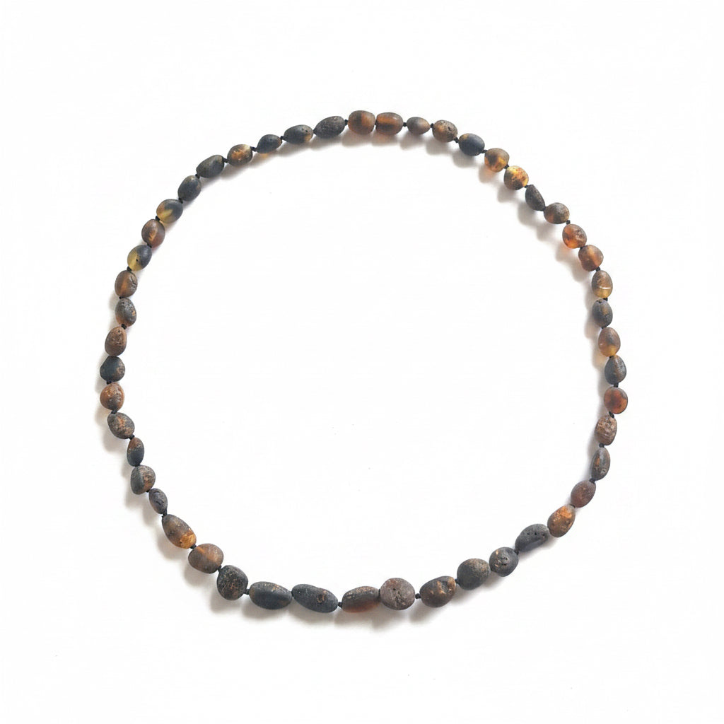 Un polished Baltic Amber Necklace
