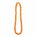 Massive Polished Egg Yolk Yellow Baltic Amber Chip Nugget Necklace