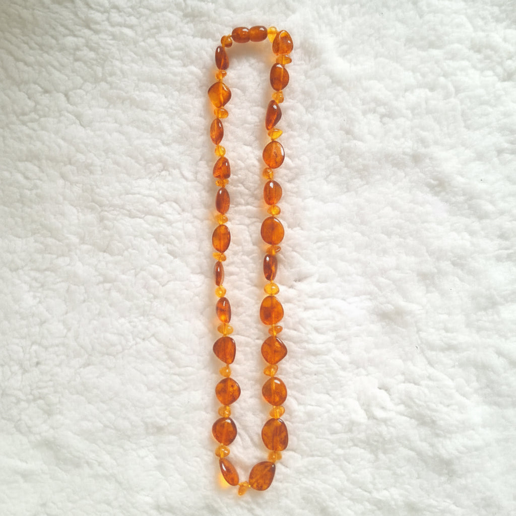 Polished Honey Baltic Amber Necklace