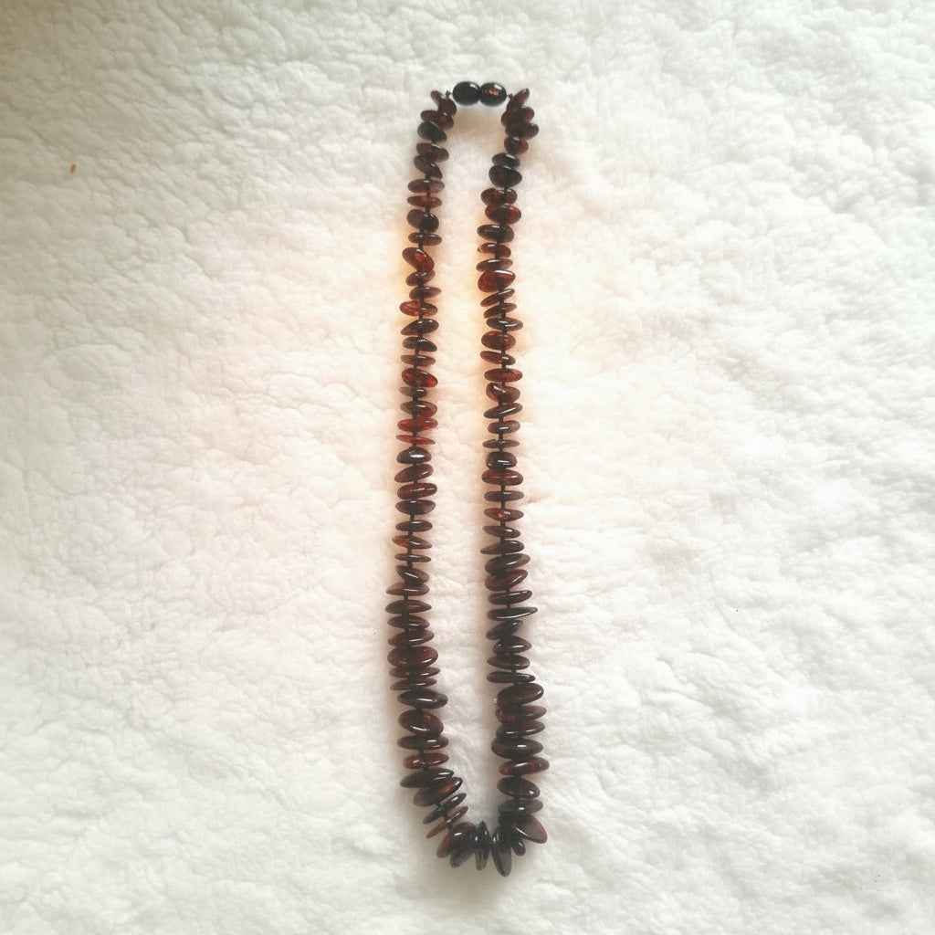 Massive Cherry polished Amber necklace