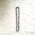 Charcoal black genuine Baltic amber necklace