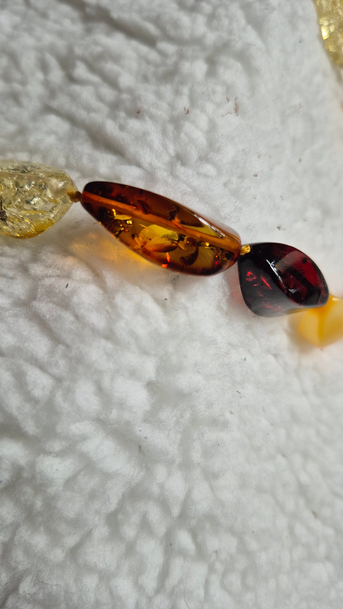 Amber Statement Necklace – 51 cm