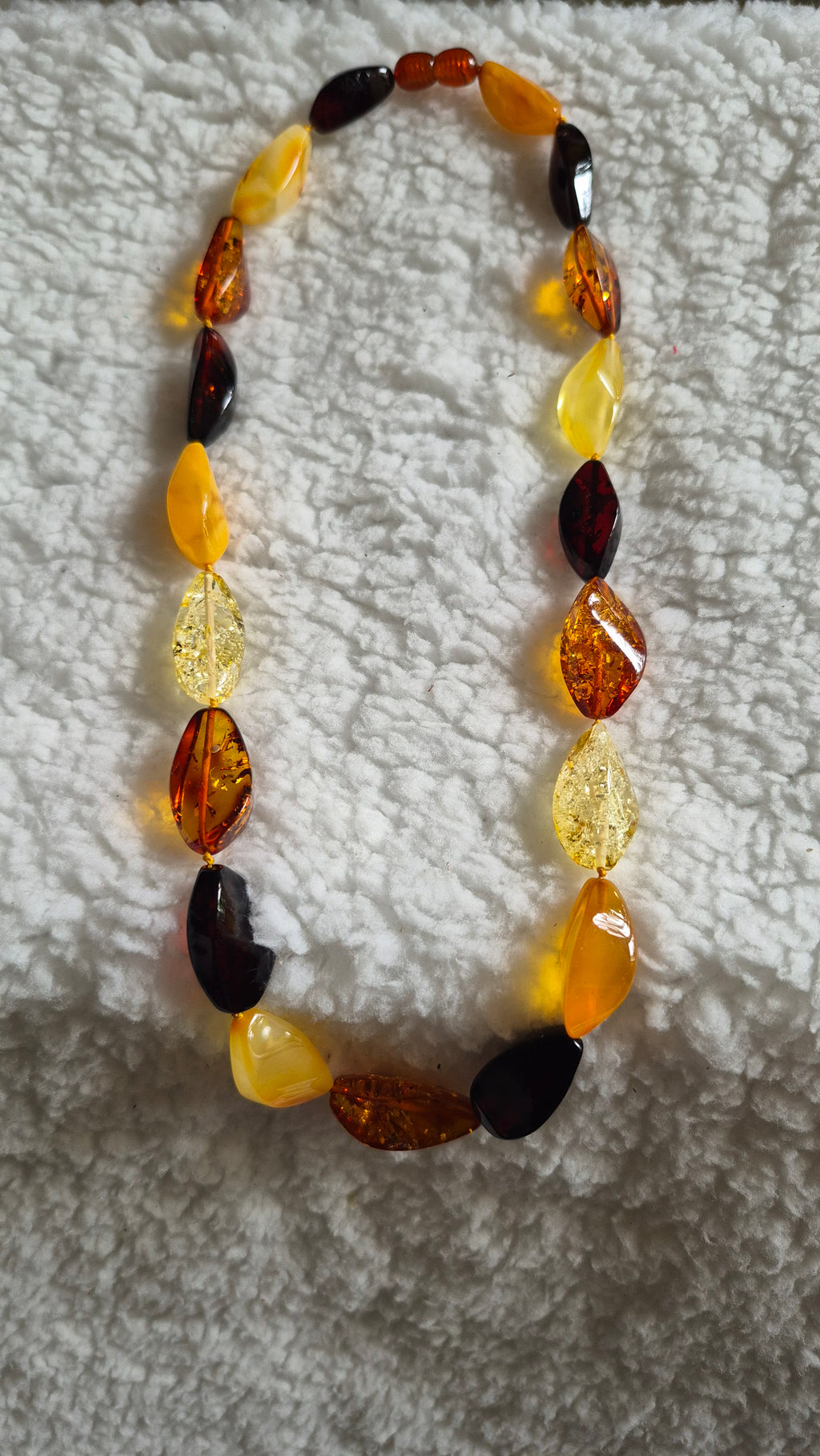 Amber Statement Necklace – 51 cm