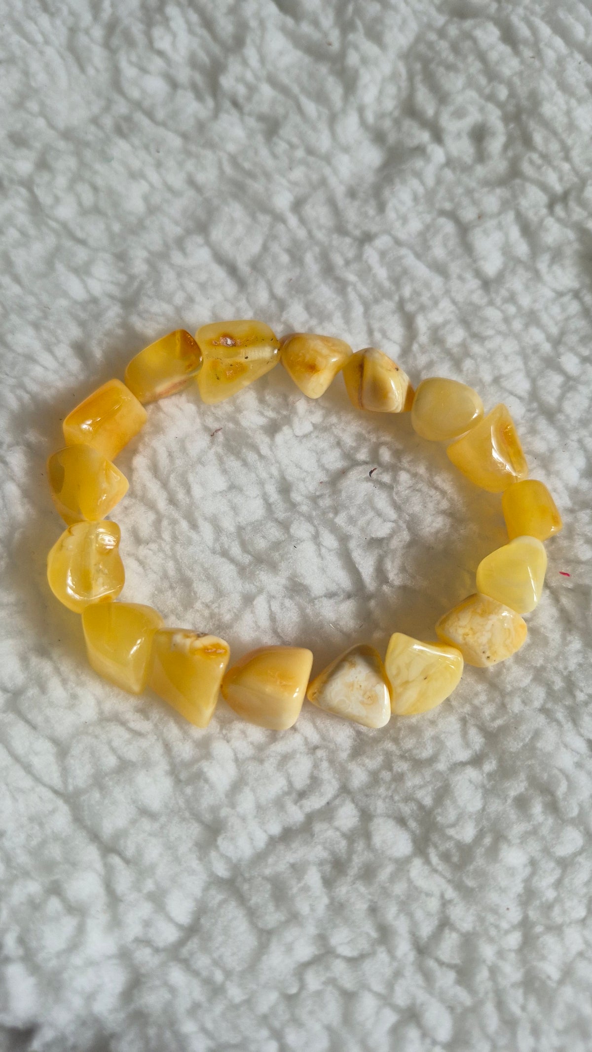 Butterscotch Baltic Amber Necklace and Bracelet Set