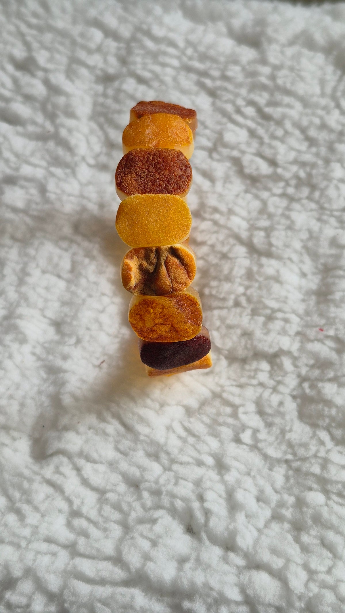 Unpolished Baltic Amber Bracelet