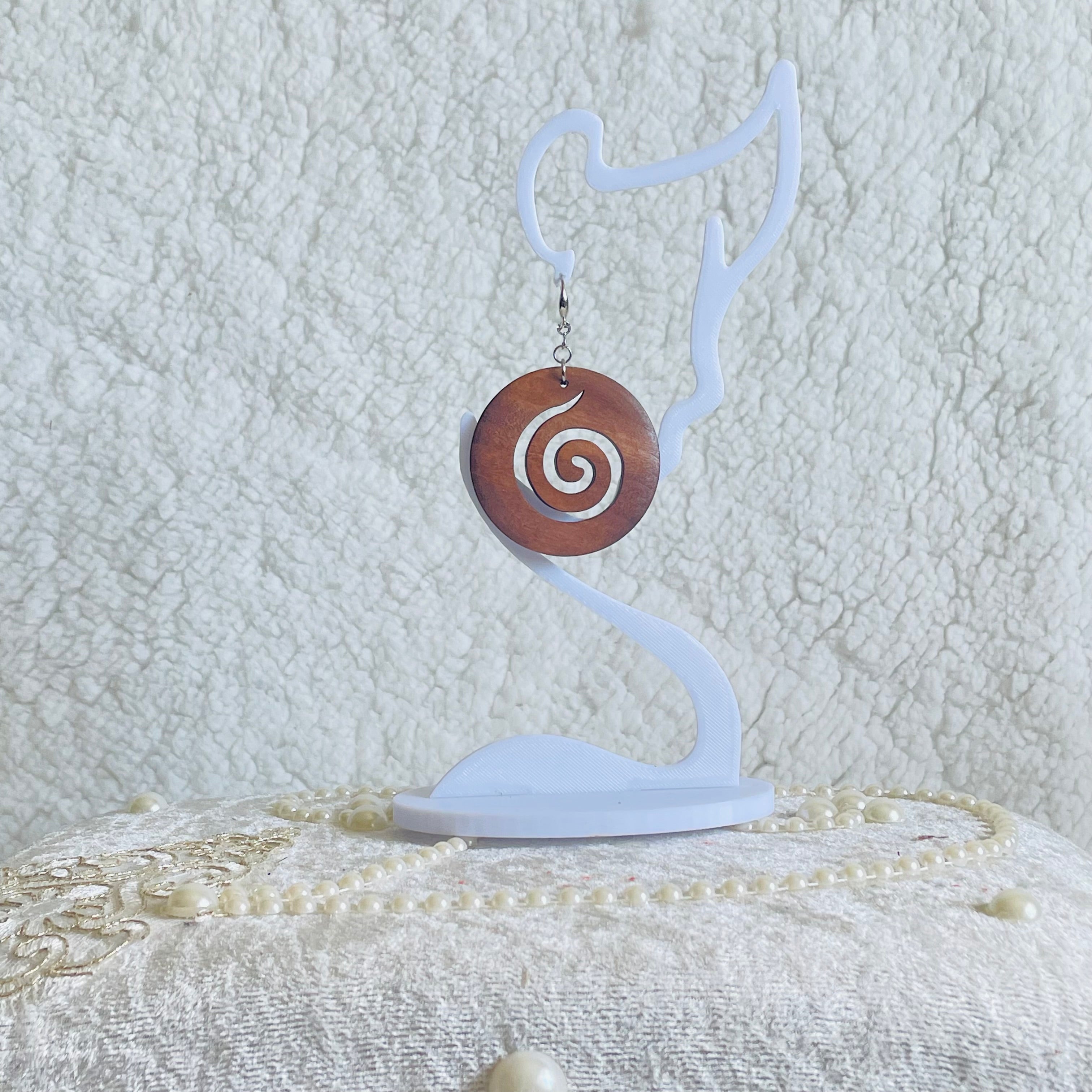 Natural Wood Earrings