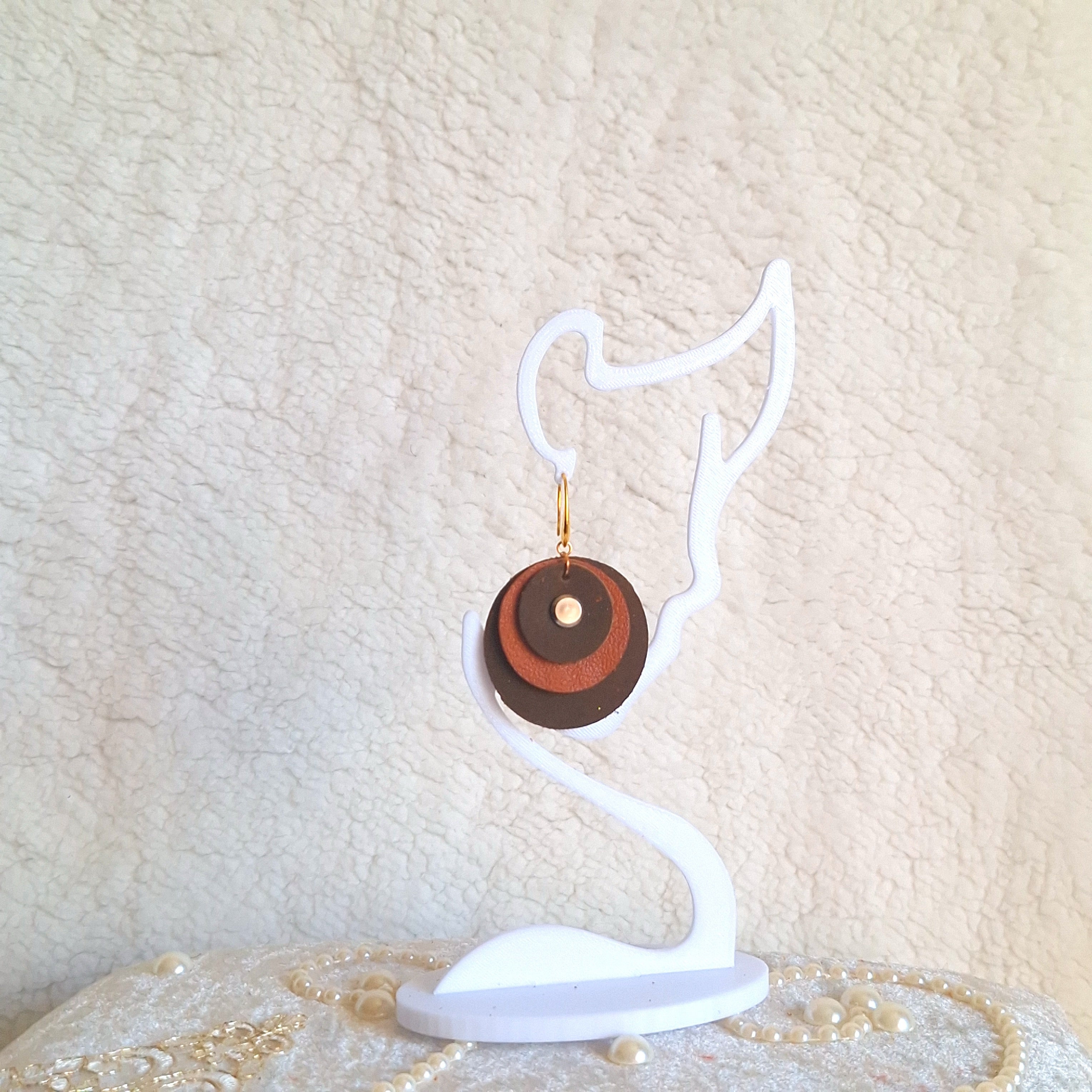 Genuine Leather Earrings