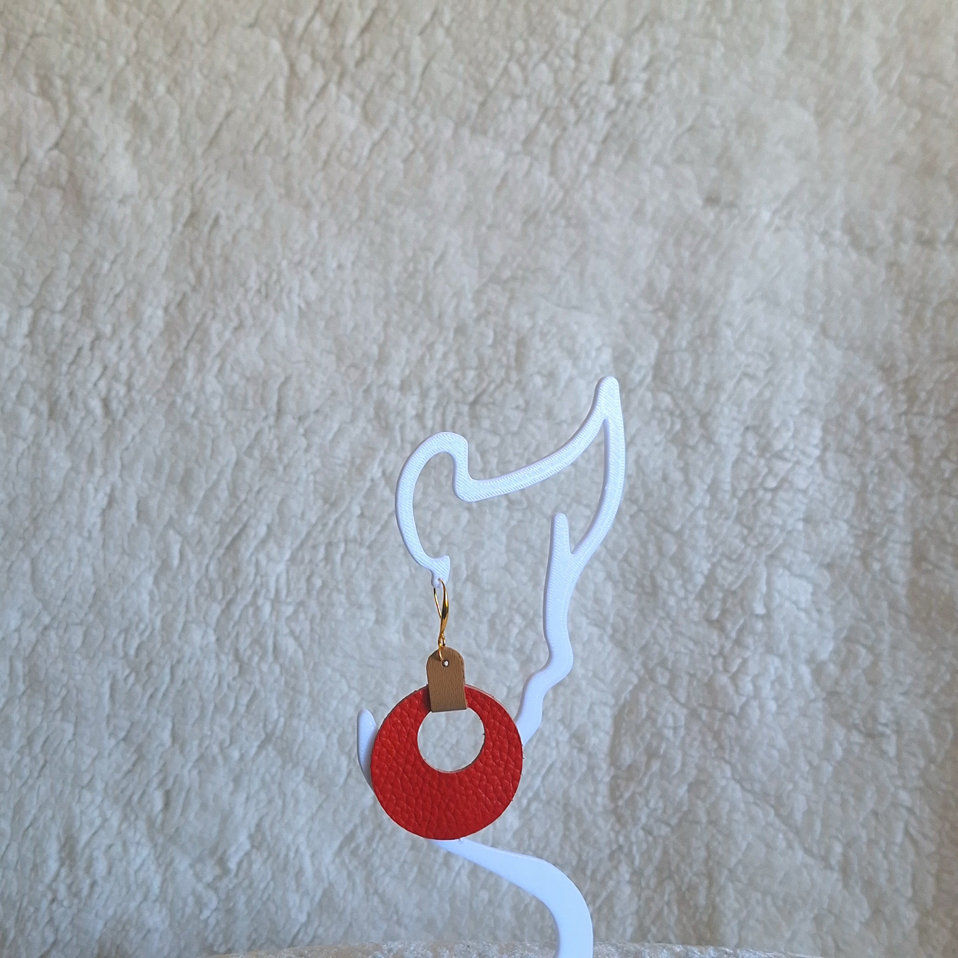 Genuine Leather Earrings