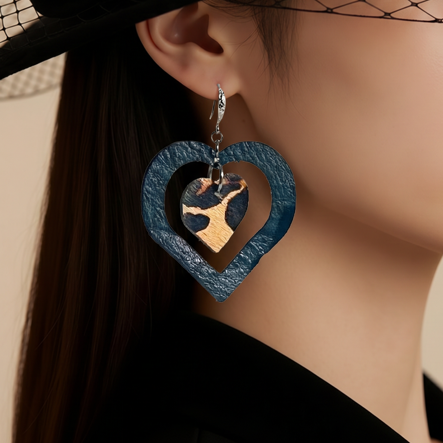 Genuine Leather Earrings