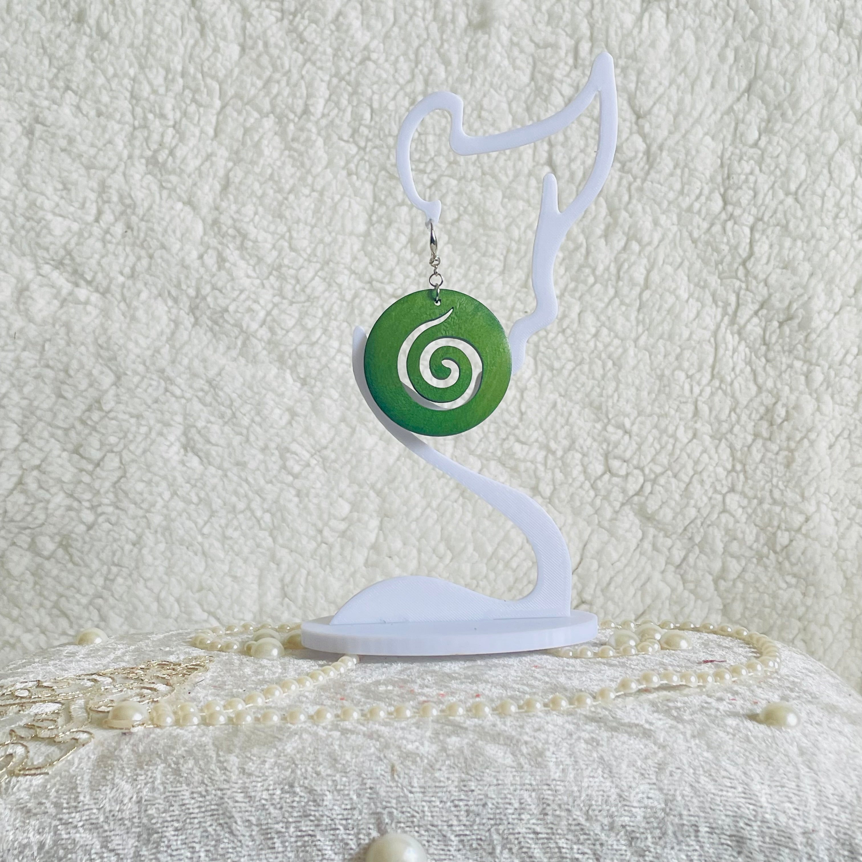 Natural Wood Earrings