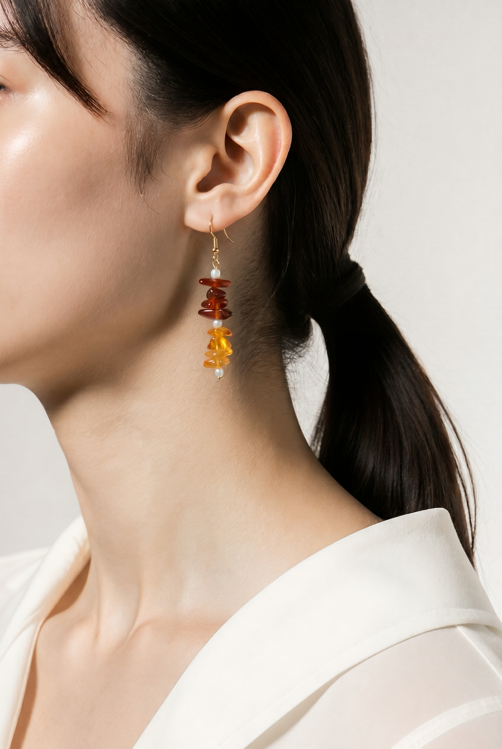 Genuine Baltic Amber earrings