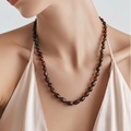 Un polished Baltic Amber Necklace