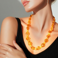 Polished Honey Baltic Amber Necklace