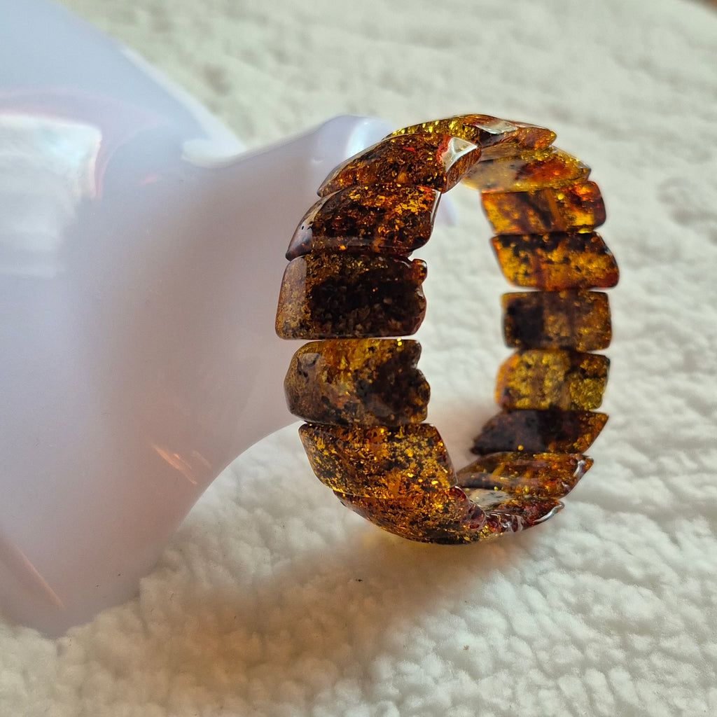 Authentic Baltic amber bracelet from Lithuania