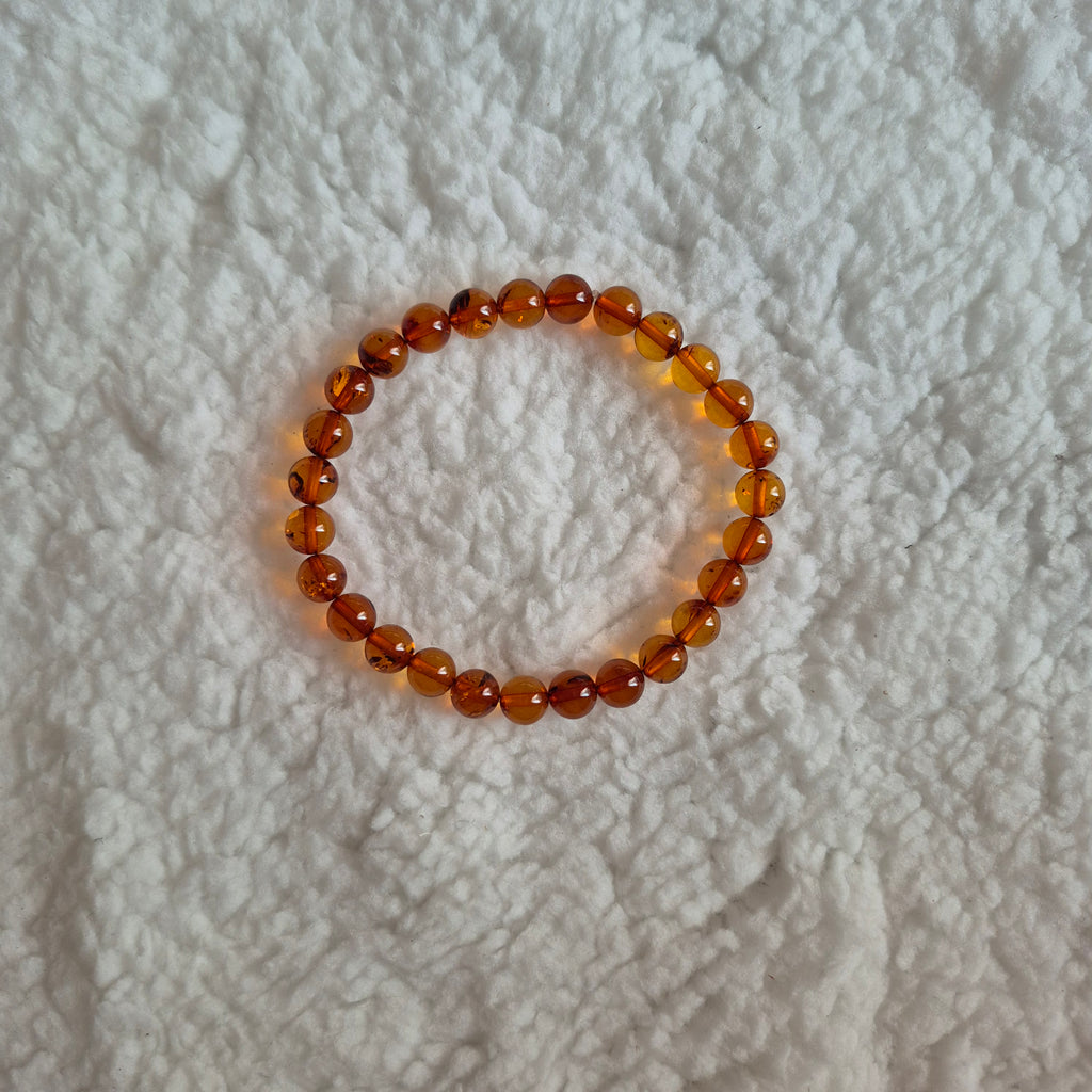 Genuine Baltic amber jewelry bracelet