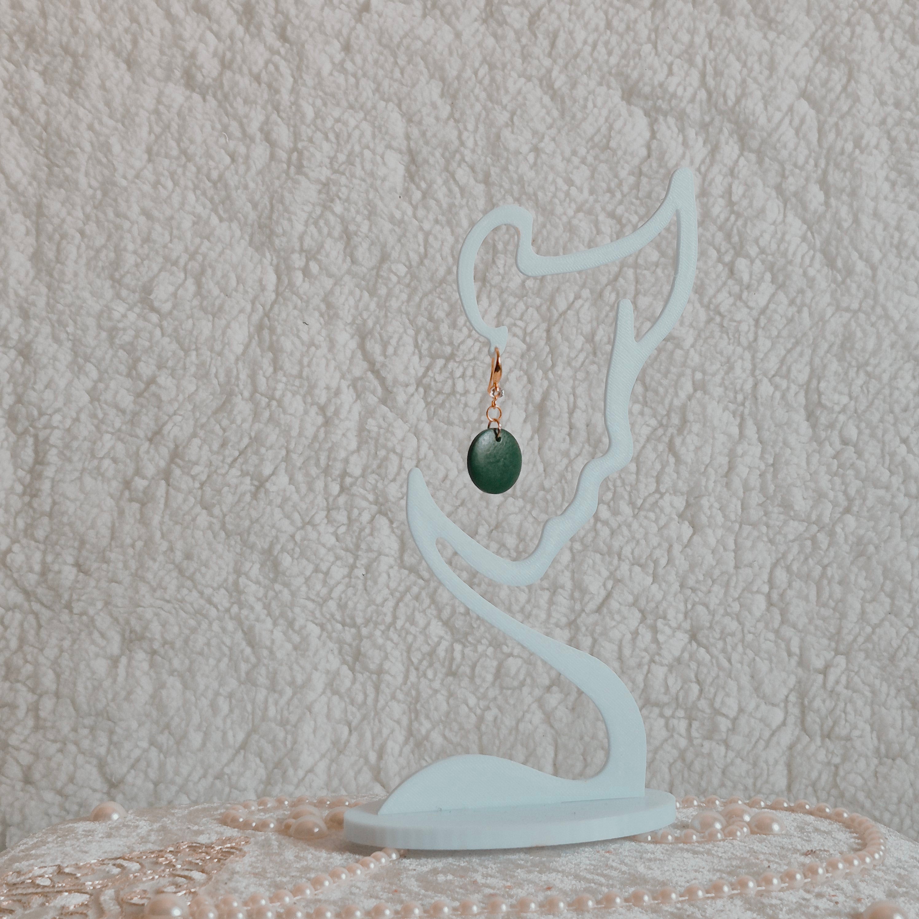 Natural Wood Earrings