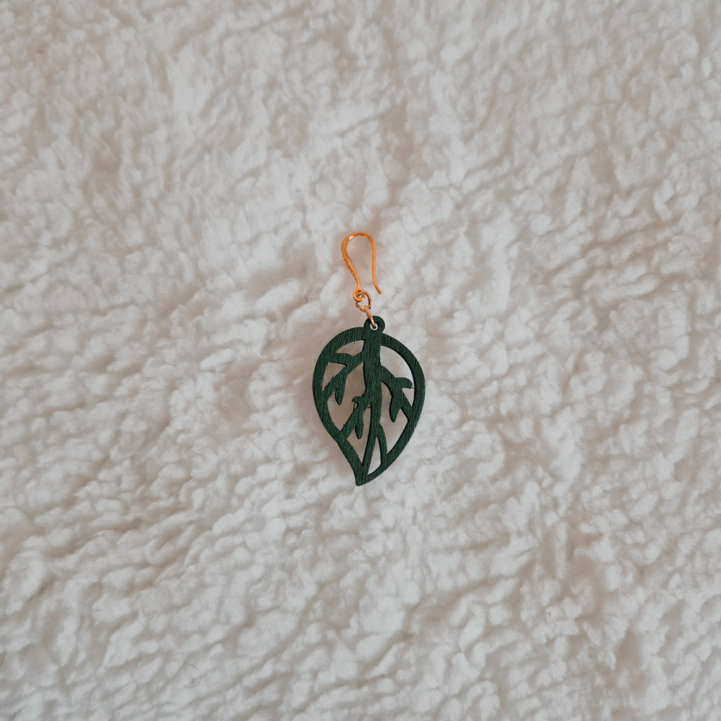 Natural Wood Earrings