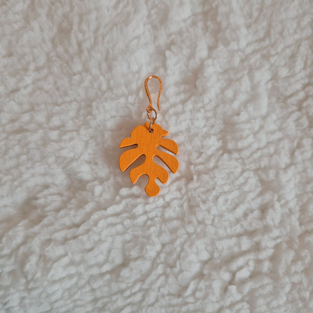 Natural Wood Earrings