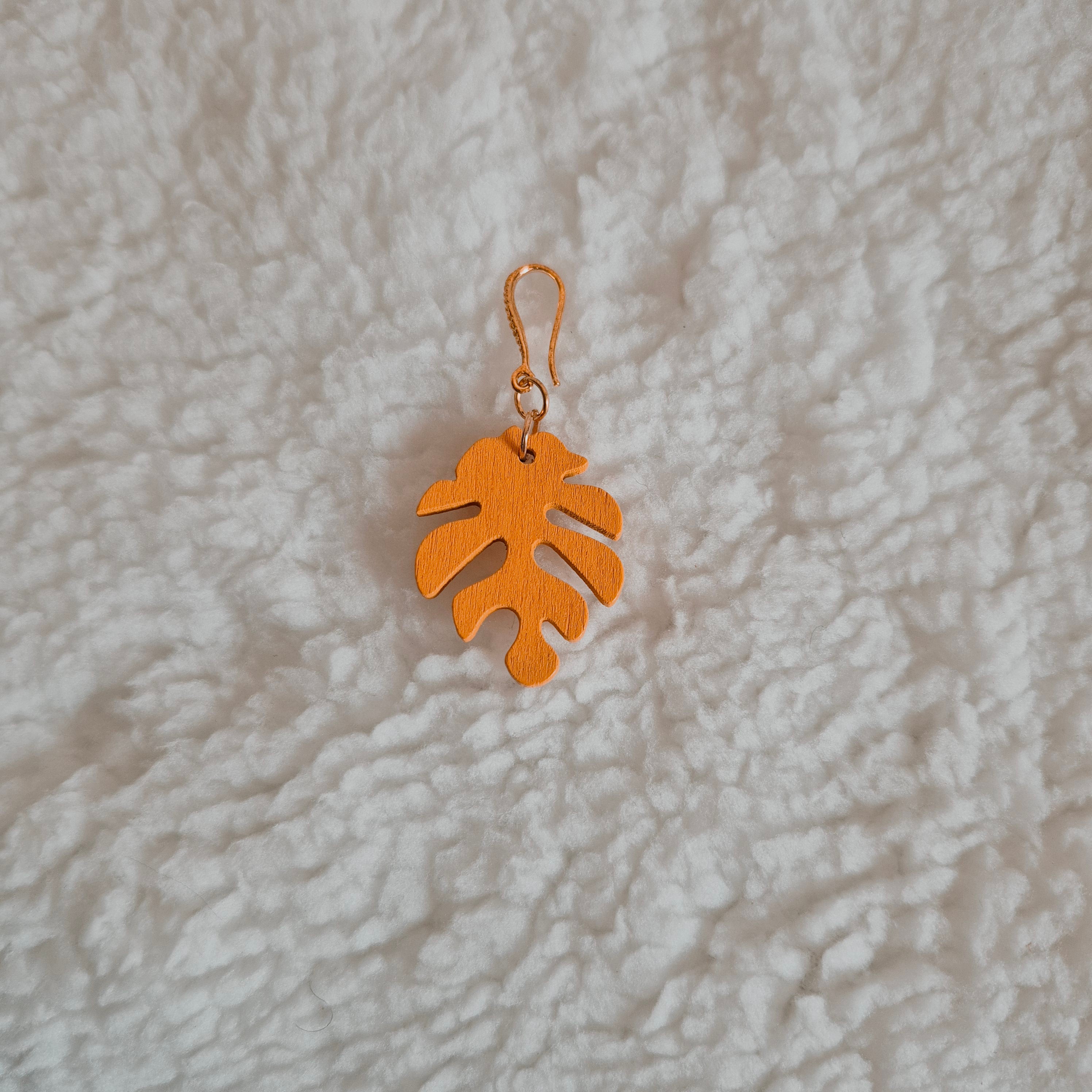 Natural Wood Earrings
