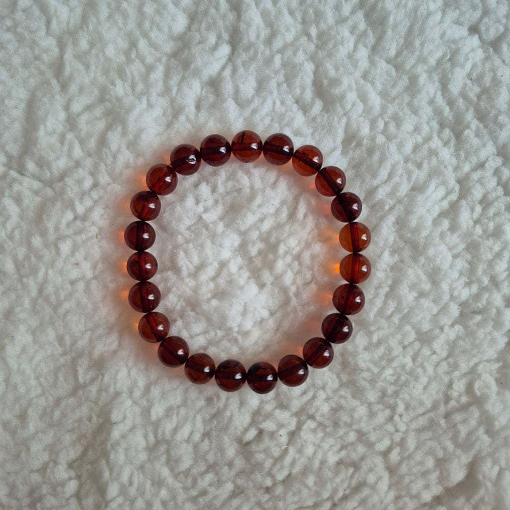 Genuine Baltic amber jewelry bracelet