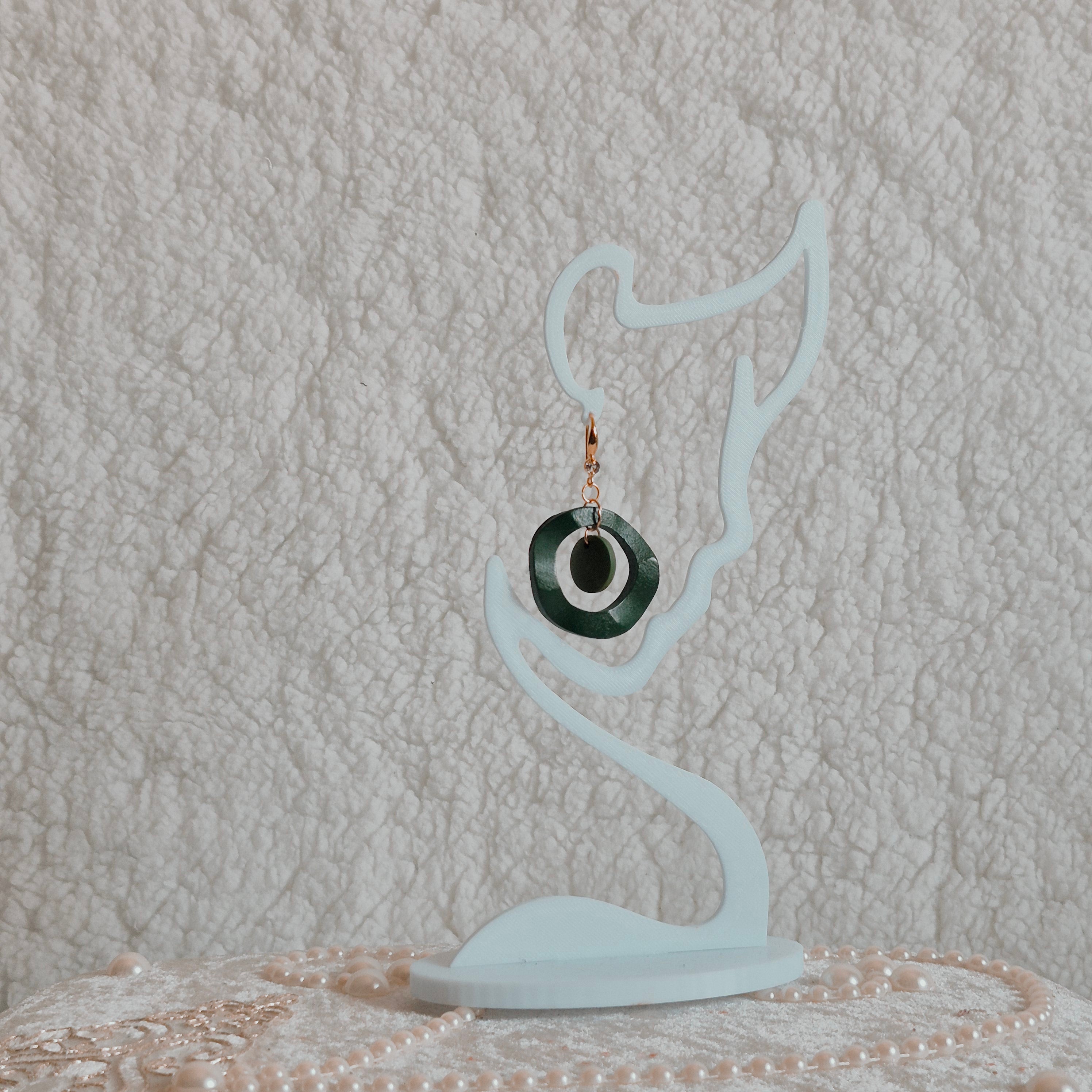 Natural Wood Earrings