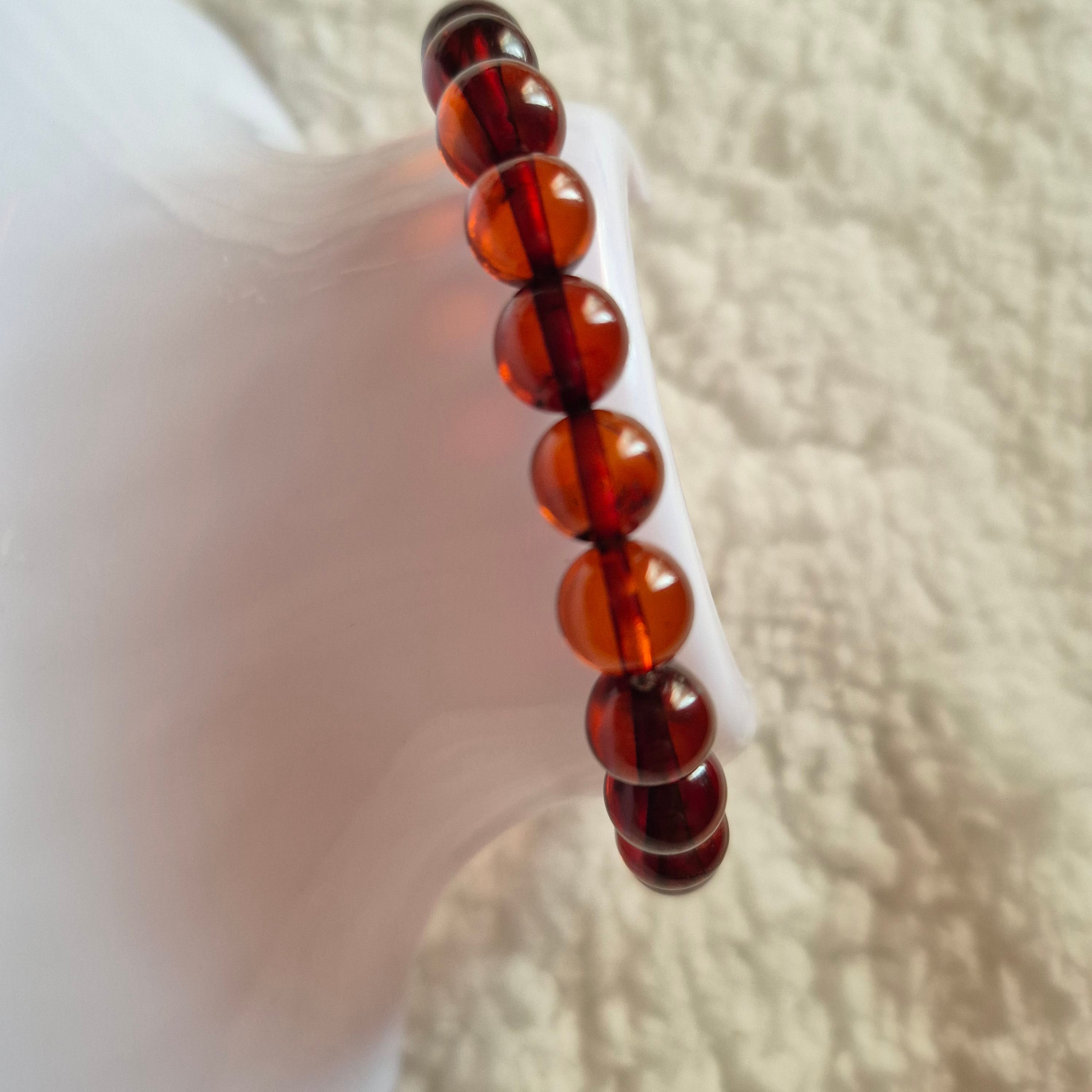 Genuine amber bead bracelet by Shavys